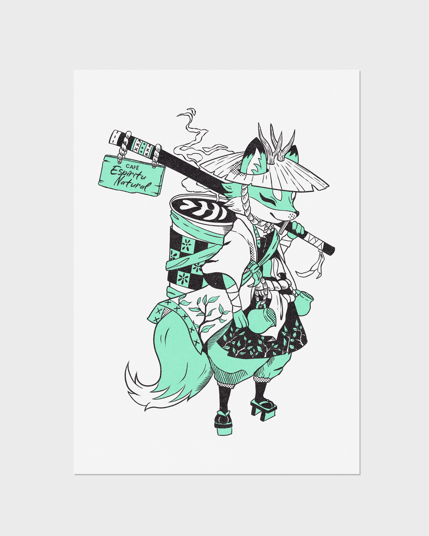 Print Espíritu Natural x Tania Okami