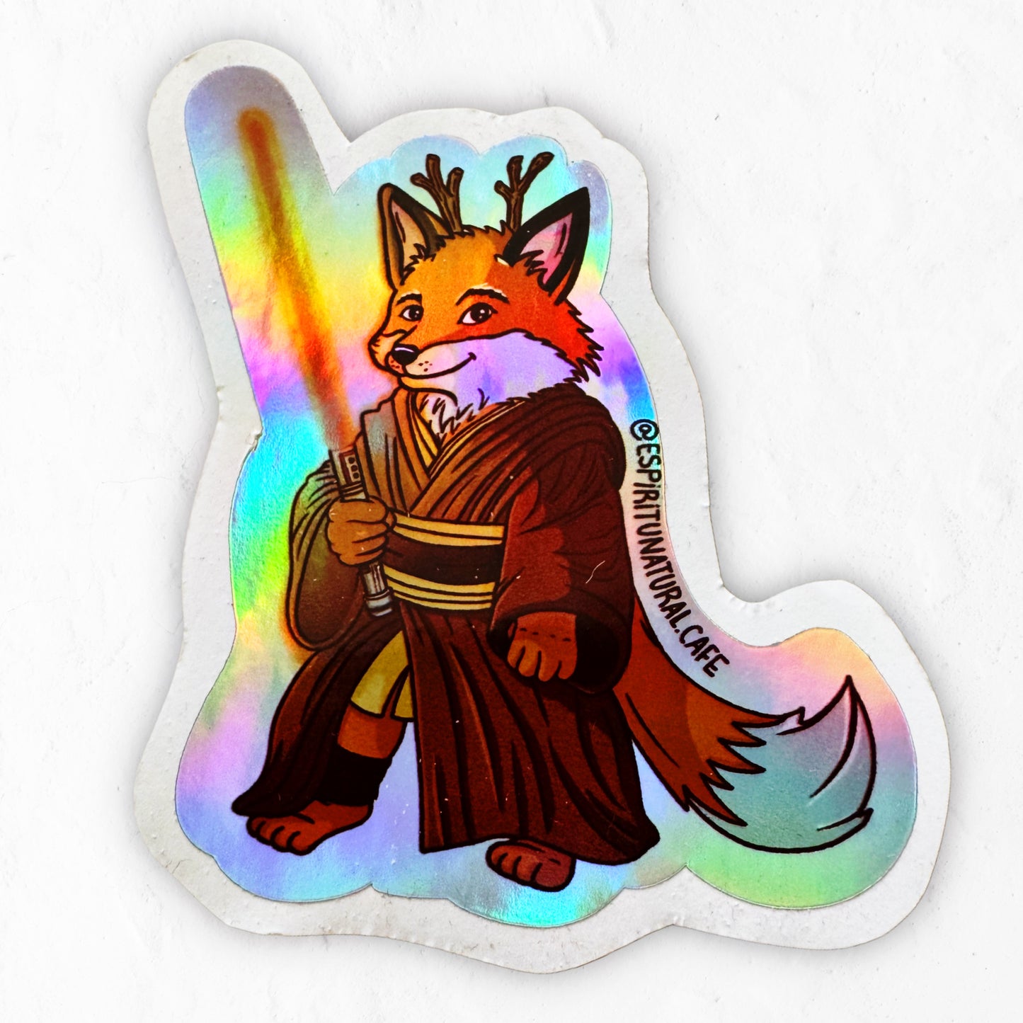 Sticker Espíritu natural Jedi X Pintados a mano